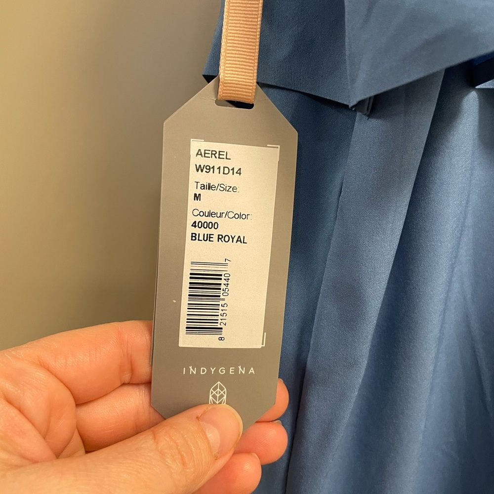 INDYGENA Aerel Dress M Blue NWT - Picture 5 of 7
